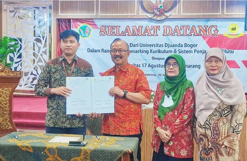 Tingkatkan Kualitas Sistem Penjaminan Mutu, Badan Penjaminan Mutu UNIDA Benchmarking ke UNTAG Semarang