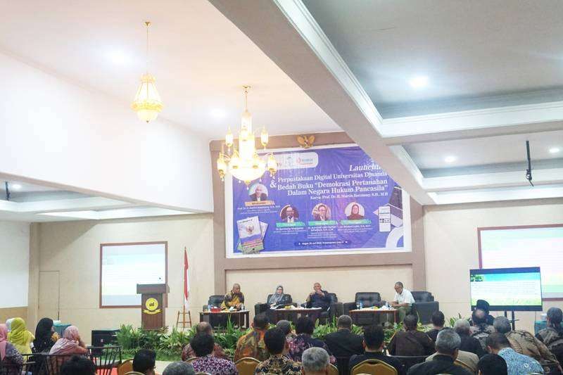 Bedah Demokrasi Pertanahan Dalam Peluncuran Perpustakaan Digital Unida Bogor